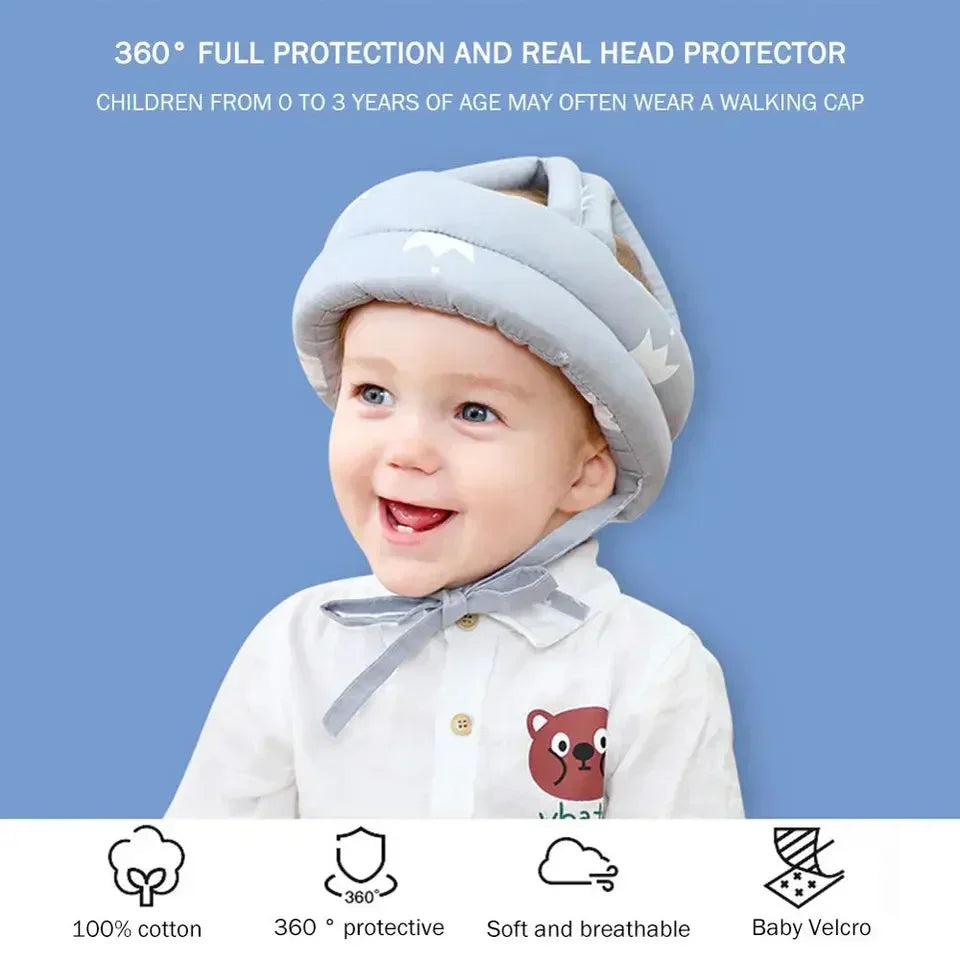 Children Products | Baby Head Helmet and Knee Pads | Baby Safety Helmet