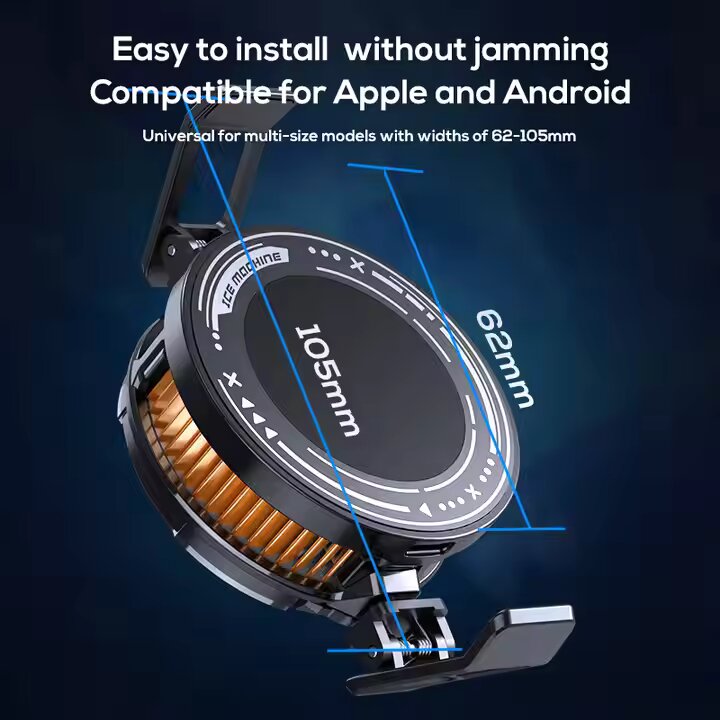 Memo CX07 Mobile Cooling Fan – Instant Phone Cooling Fan for Android & iPhone