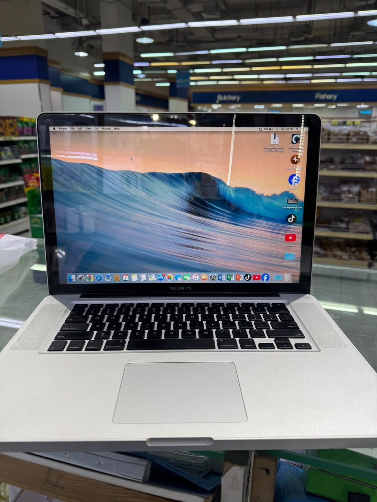 Apple MacBook Pro High Performance Laptop | Sleek Design | Reliable Battery.
