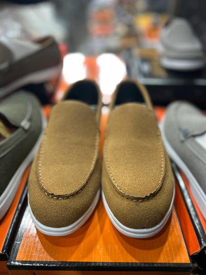 Royal Walk Suede Slip-On Casual Loafers for Men – Comfortable Stylish Everyday Shoes