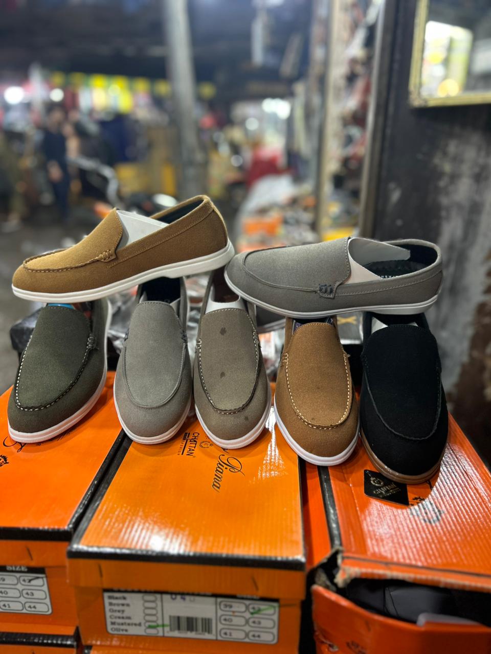 Royal Walk Suede Slip-On Casual Loafers for Men – Comfortable Stylish Everyday Shoes