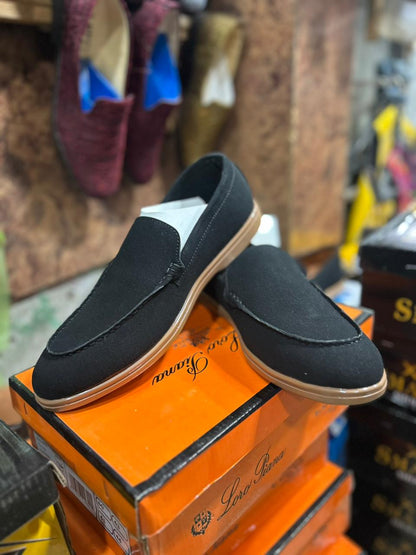 Royal Walk Suede Slip-On Casual Loafers for Men – Comfortable Stylish Everyday Shoes