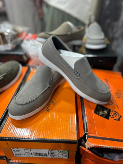 Royal Walk Suede Slip-On Casual Loafers for Men – Comfortable Stylish Everyday Shoes