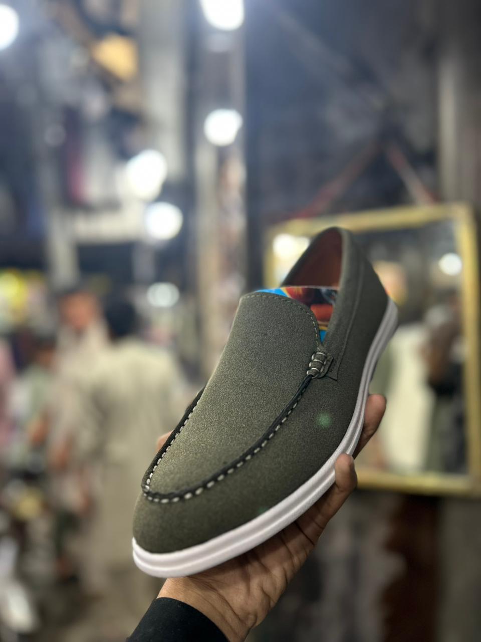 Royal Walk Suede Slip-On Casual Loafers for Men – Comfortable Stylish Everyday Shoes