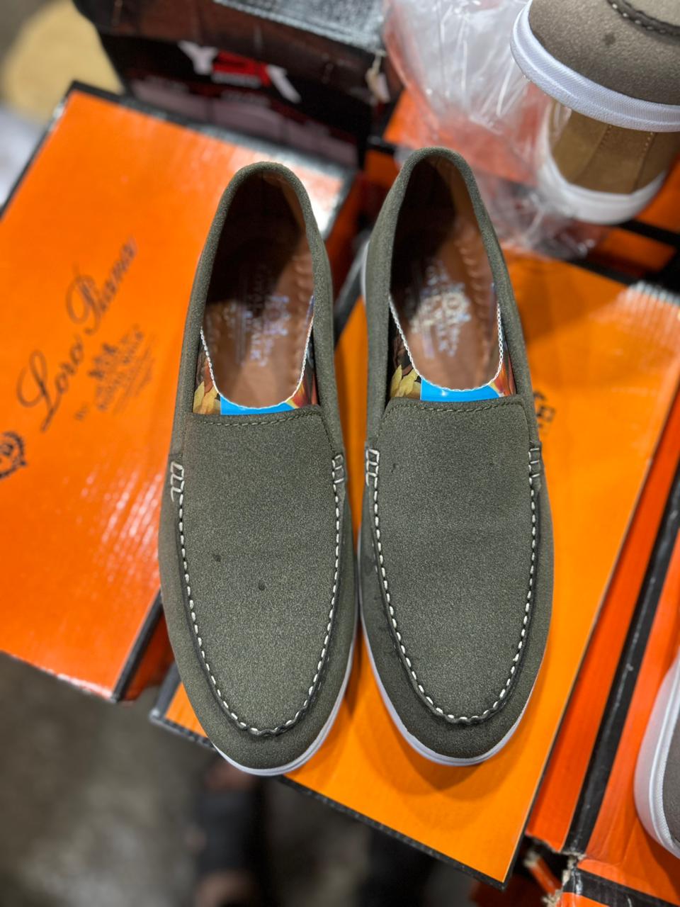 Royal Walk Suede Slip-On Casual Loafers for Men – Comfortable Stylish Everyday Shoes