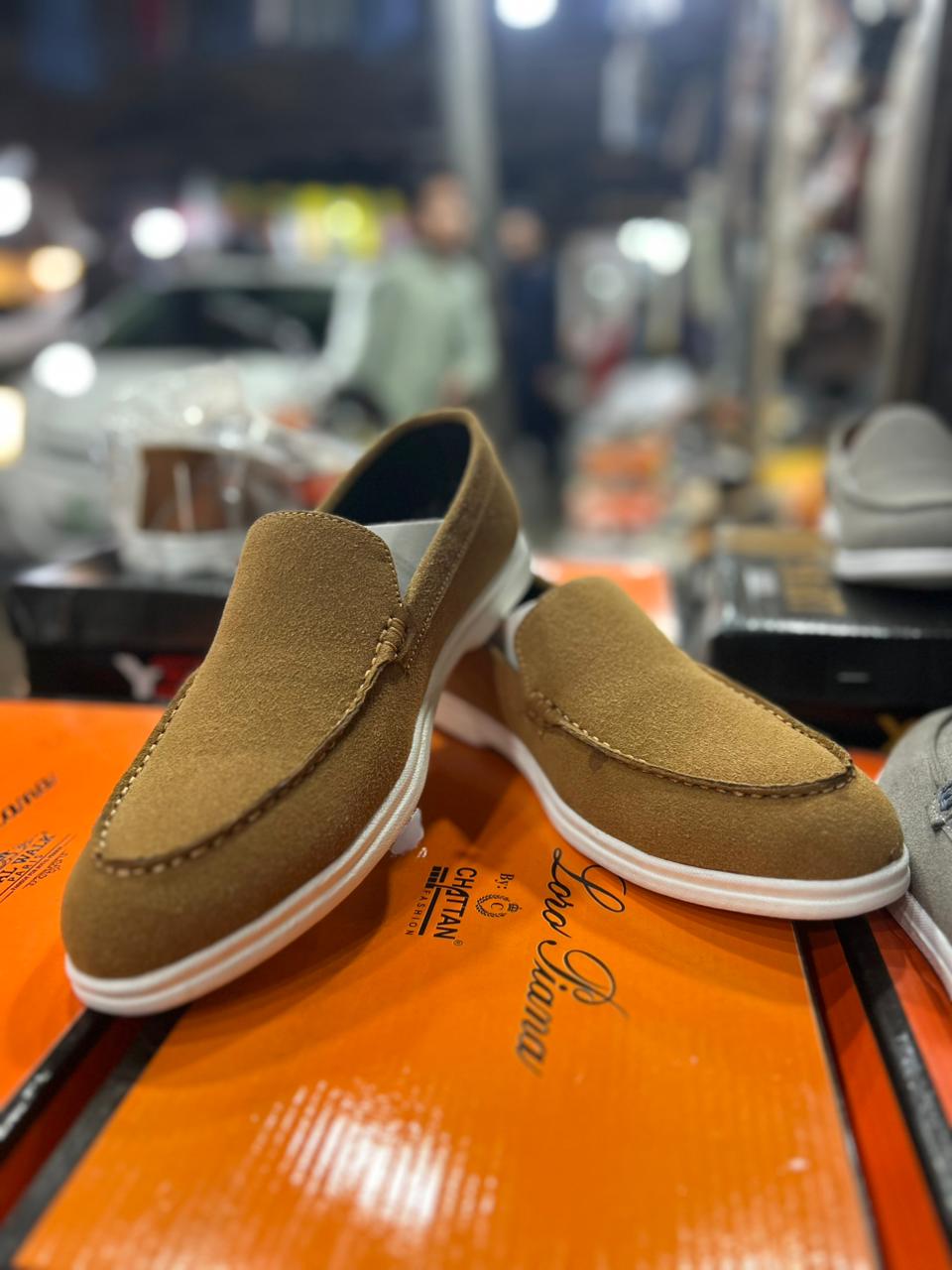 Royal Walk Suede Slip-On Casual Loafers for Men – Comfortable Stylish Everyday Shoes
