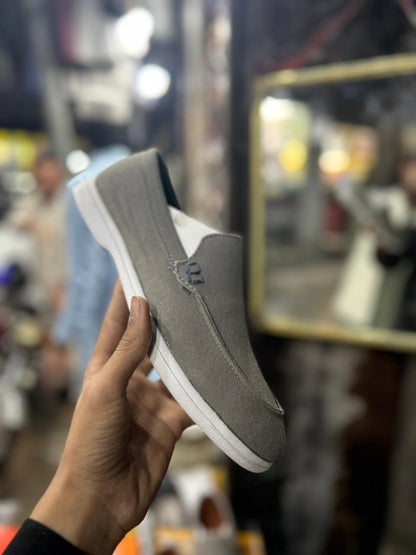 Royal Walk Suede Slip-On Casual Loafers for Men – Comfortable Stylish Everyday Shoes