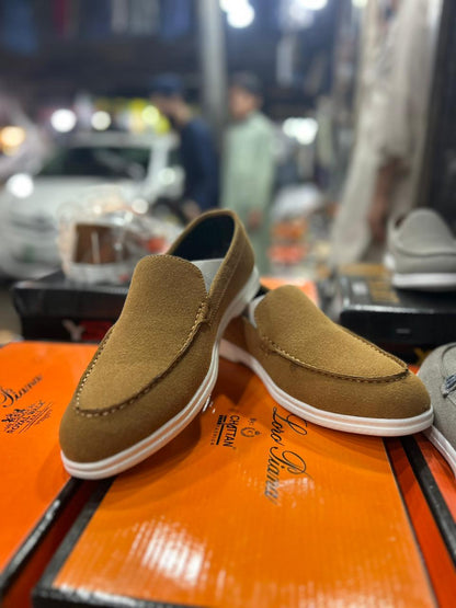 Royal Walk Suede Slip-On Casual Loafers for Men – Comfortable Stylish Everyday Shoes