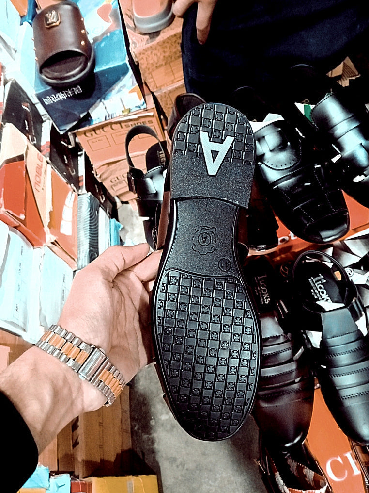 Men’s Premium Roman Leather Sandals – 6 Unique Styles & Colors Available
