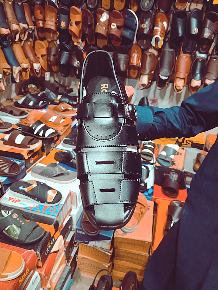 Men’s Premium Roman Leather Sandals – 6 Unique Styles & Colors Available