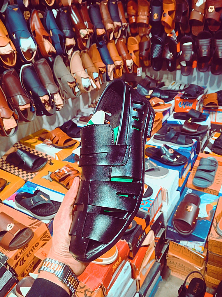 Men’s Premium Roman Leather Sandals – 6 Unique Styles & Colors Available
