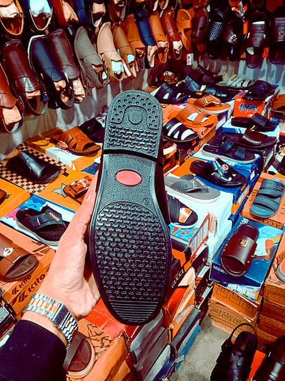 Men’s Premium Roman Leather Sandals – 6 Unique Styles & Colors Available