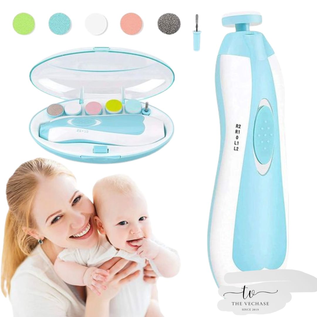 Baby Boss Electric Nail Filer & Trimmer – Random Color