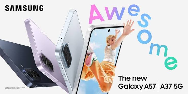 SAMSUNG A57 5G 8gb Ram With 256 Gb Storage-Box Packed